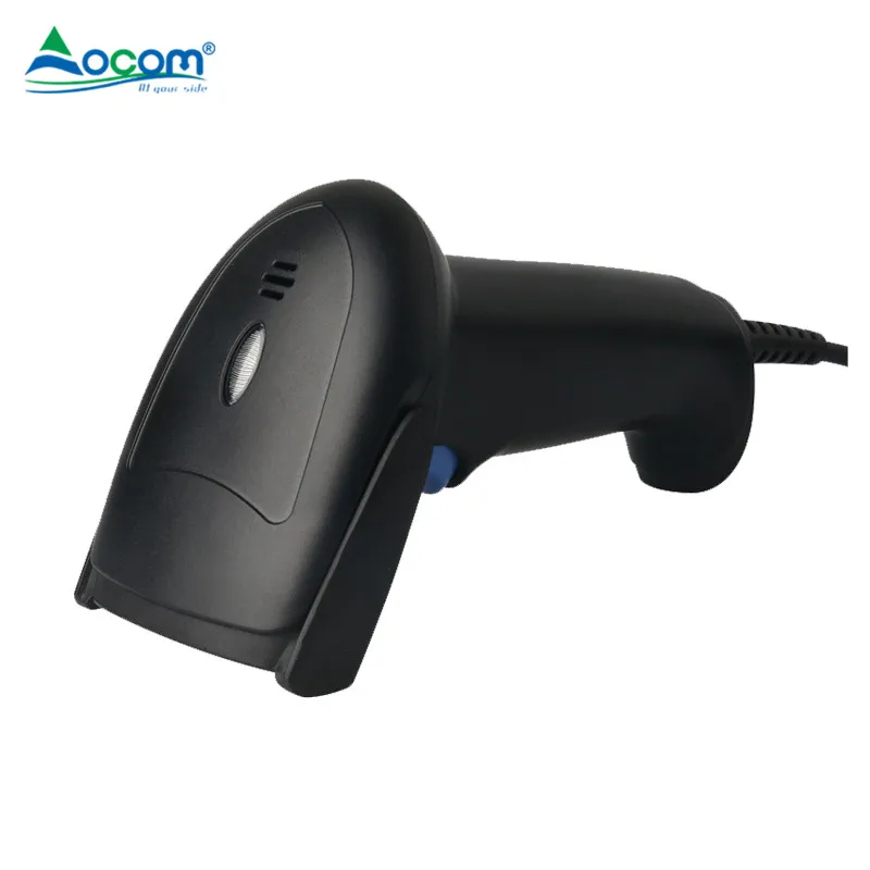 New Update OCBS-W217 Usb Handheld Omni-Directional Qr Code Scanner Cmos 1D 2D Barcode Scanner