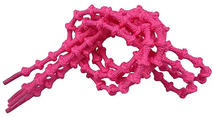 Colorful Round No Tie Bamboo Knot Shoelace Elastic Polyester No tie Lazy Shoelaces