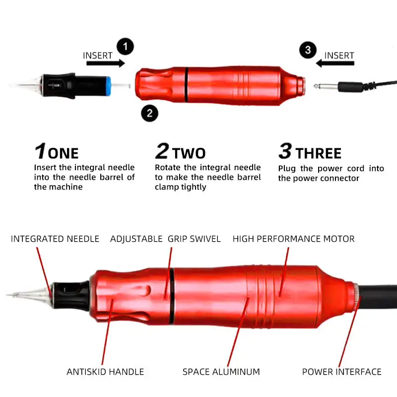 Nova Tattoo Supply Special Motor Tattoo Gun Eyebrow Permanent Makeup Machine Pen For Tattoo Beginners