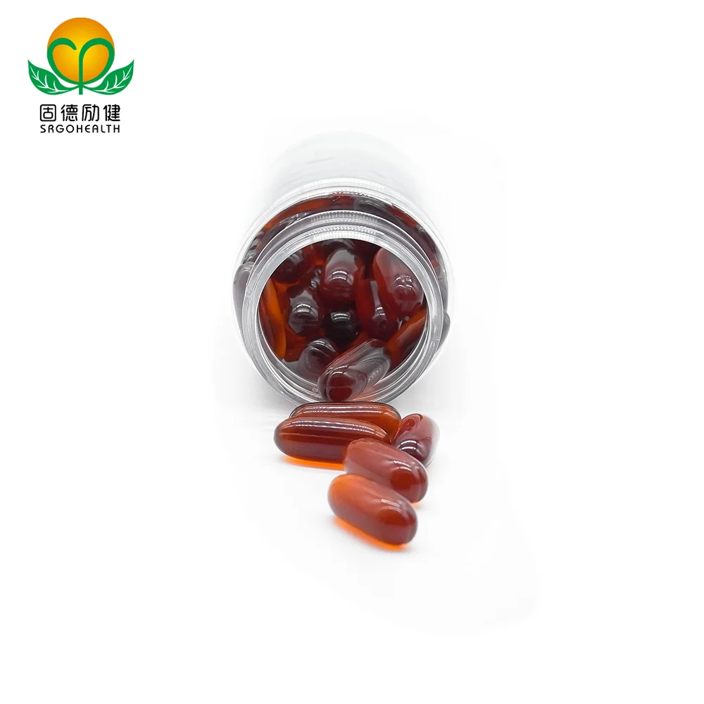 Food Supplement Lecithin Softgel Capsule