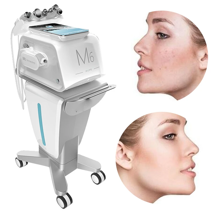 New Hydra Oxygene Facial Hydrodermabrasion Machines Hydrogen Water Oxygen Generator Crystal Dermabrasion For Sale With Tips