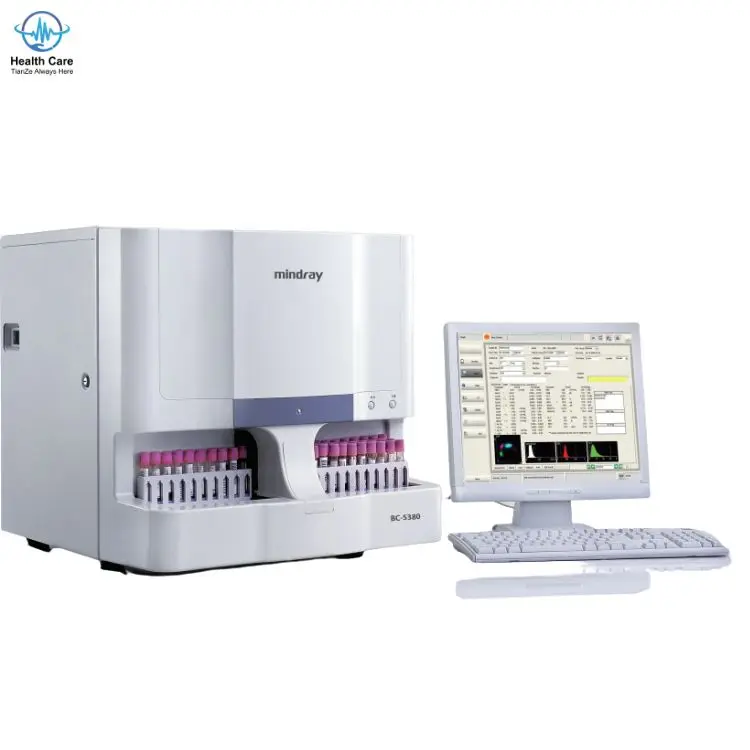 Used one/ New one Mindray BC5380 Auto Hematology Analyzer 5 Parts  5 Diff Blood Hematology Analyser Blood Analysis System