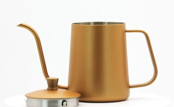 Pour Over Drip Coffee Tea Gooseneck Kettle Stainless Steel Stovetop Coffee Pot Maker For Home Kettle