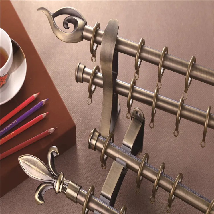 curtain rod  Metal Ball Curtain-Pipe-Price Holder Curtain Pipes For Windows