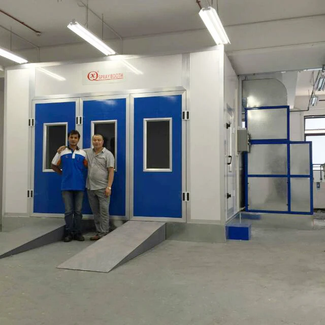 Cheap price auto dry painting booth car spraying oven for ghana