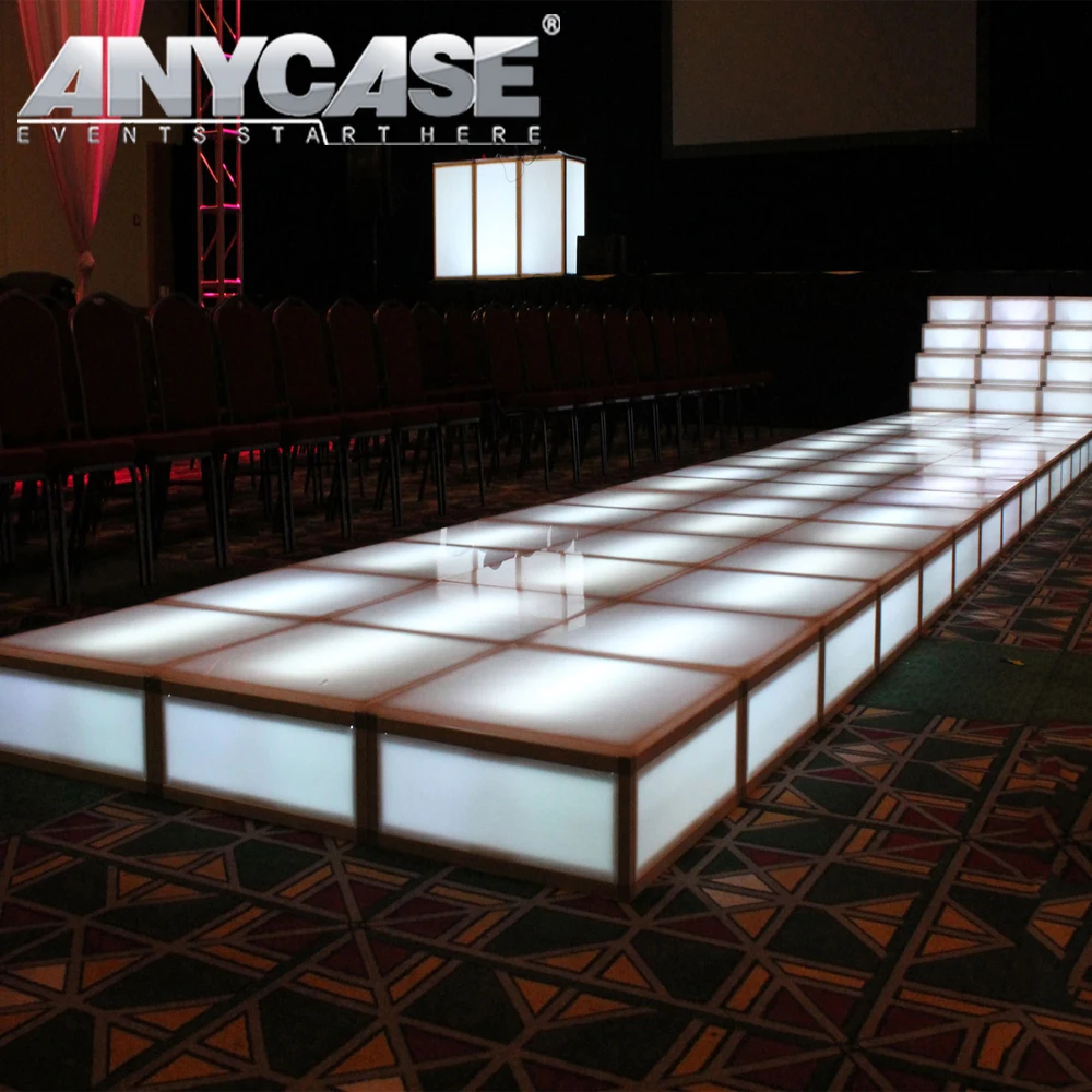 Factory Direct high load bearing 5mx5m Easy setup wedding decoration LED Stage sets