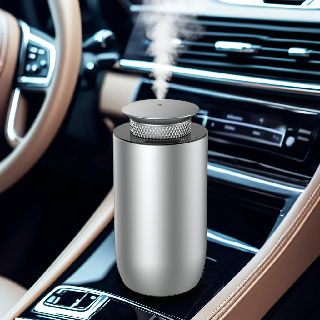 Wholesale Portable USB Rechargeable Car Fragrance Scent Machine Long Life Battery Air Cleaner Essential Diffuser Aroma Diffusers