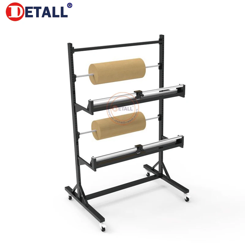 warehouse manual paper trimmer bubble wrap cutting machine with wrap dispenser