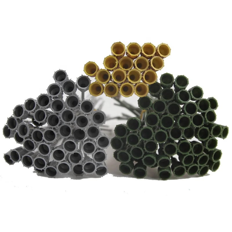 wholesale premium quality golden green silvery white artificial plastic preserved roses flower head stem for decoration