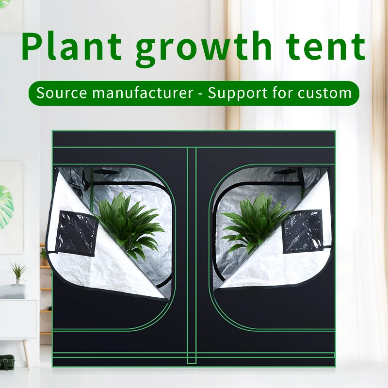 120x120x200 Carpa Cultivo Indoor Grow Tent Complete Kit hydro Highly Reflective Fabric600D Mylar 3x3 Grow Tent for Indoor Plant