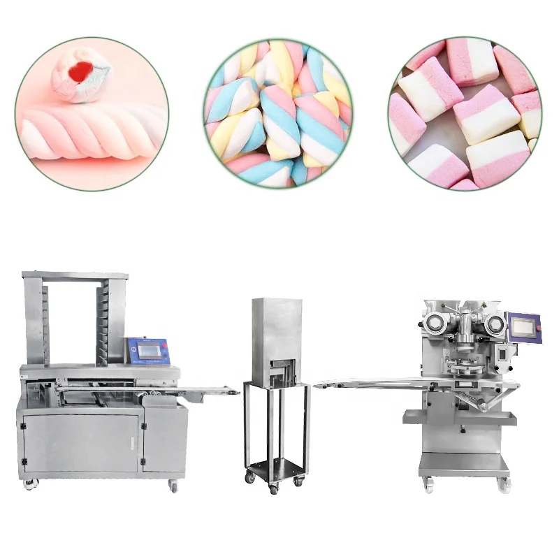 Автоматическая малая машина для производства зефира Longyu/Производственная линия экструдера сладостей