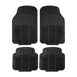 Factory Wholesale PVC Anti-slip Automotive Floor Mats Black Car Mats
