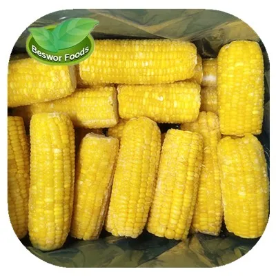 IQF frozen fresh Sweet Corn kernels frozen sweet corn cob whole, cuts ,frozen vegetables maiz corn grains