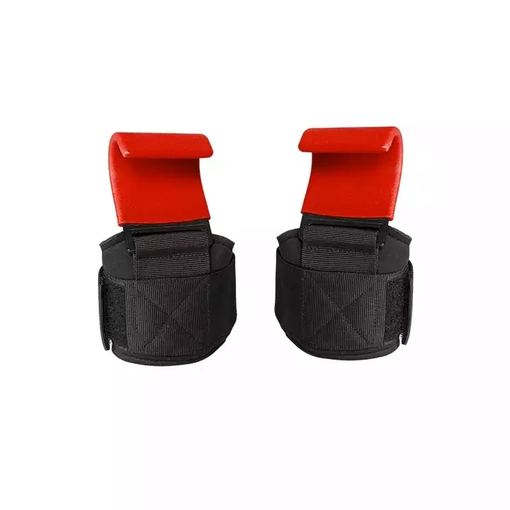 Weight Lifting Hooks Heavy Duty Lifting Wrist Straps Pull Up Deadlift Straps Power Lifting Grips Padded Workout Straps