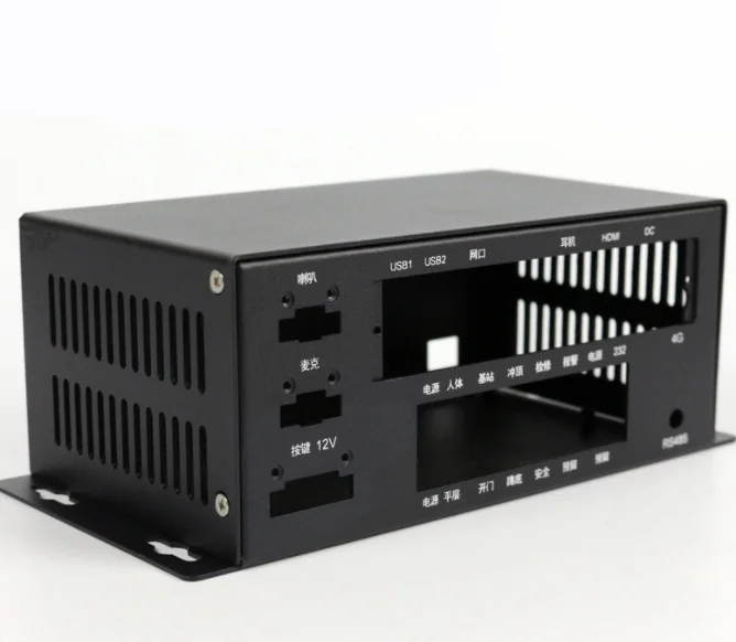 Custom Sheet Metal Aluminum Panel Meter Extrusion Enclosure Electronic