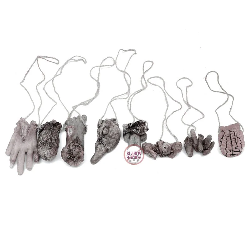 Halloween blood weapon  scary severed hand broken body parts for haunted house Halloween vampire zombie party decorations supply