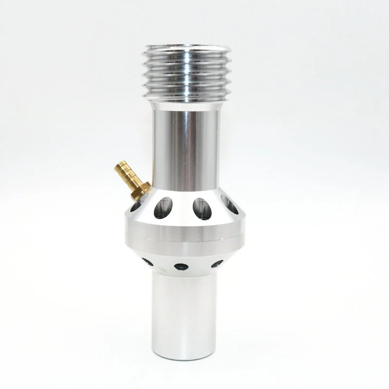 China Factory 6/8/10/12mm double air inlet Venturi nozzle anti-corrosion and rust removal wet sand blast  nozzle
