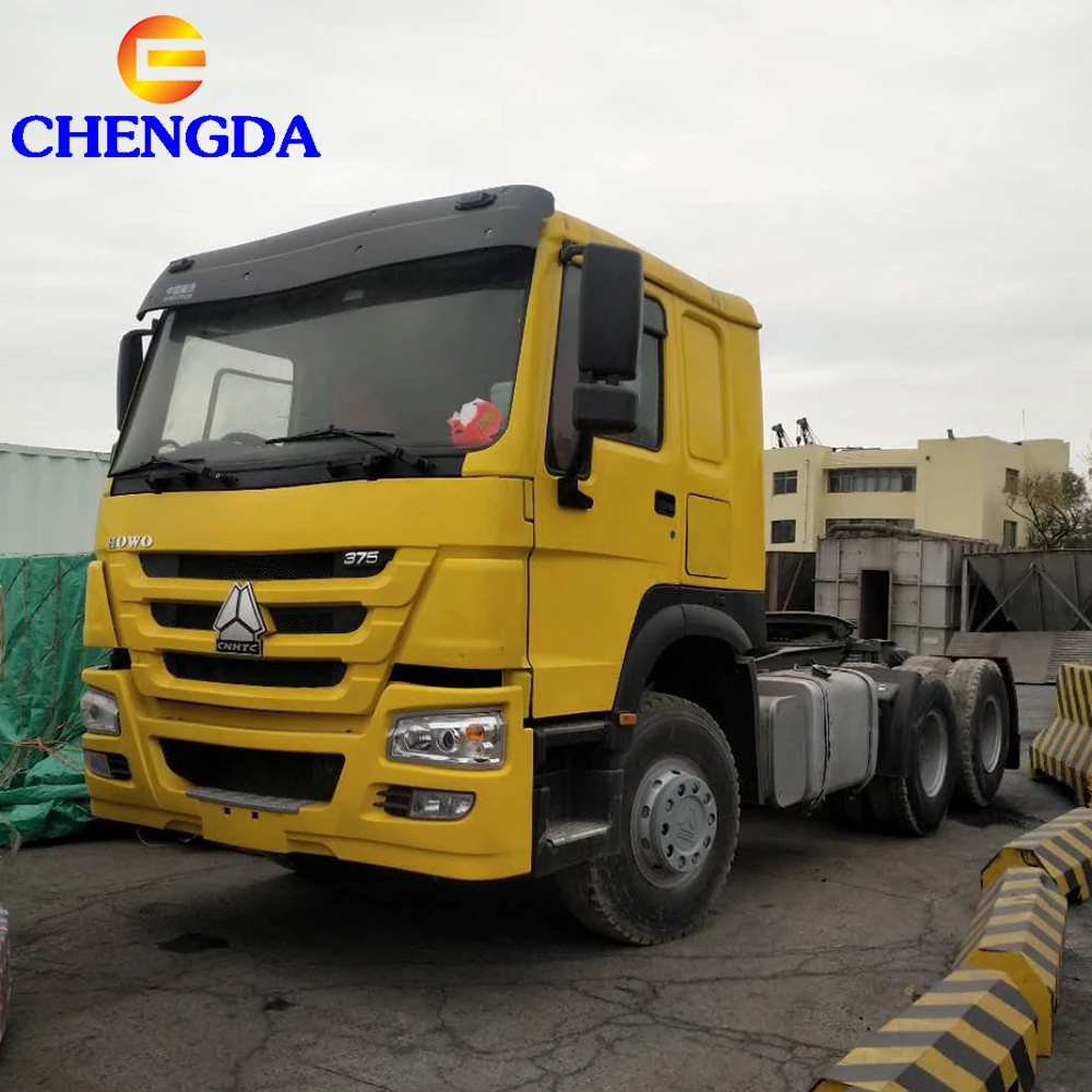 Second Hand Prime Mover Truck Sino Sinotruk Howo 371HP 6x4 Trailer Head Used Tractor Trucks For Sale Price (1600155207485)