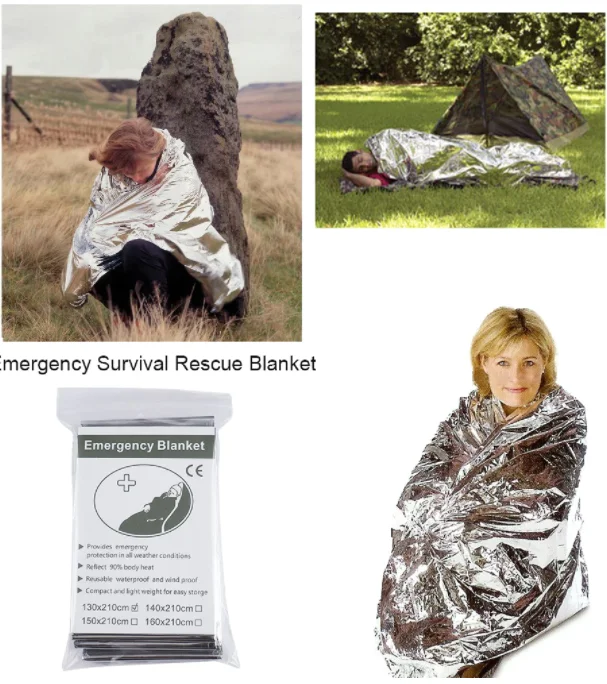 emergency blanket thermal insulation blanket stock 2022 hot selling OEM thermal blanket