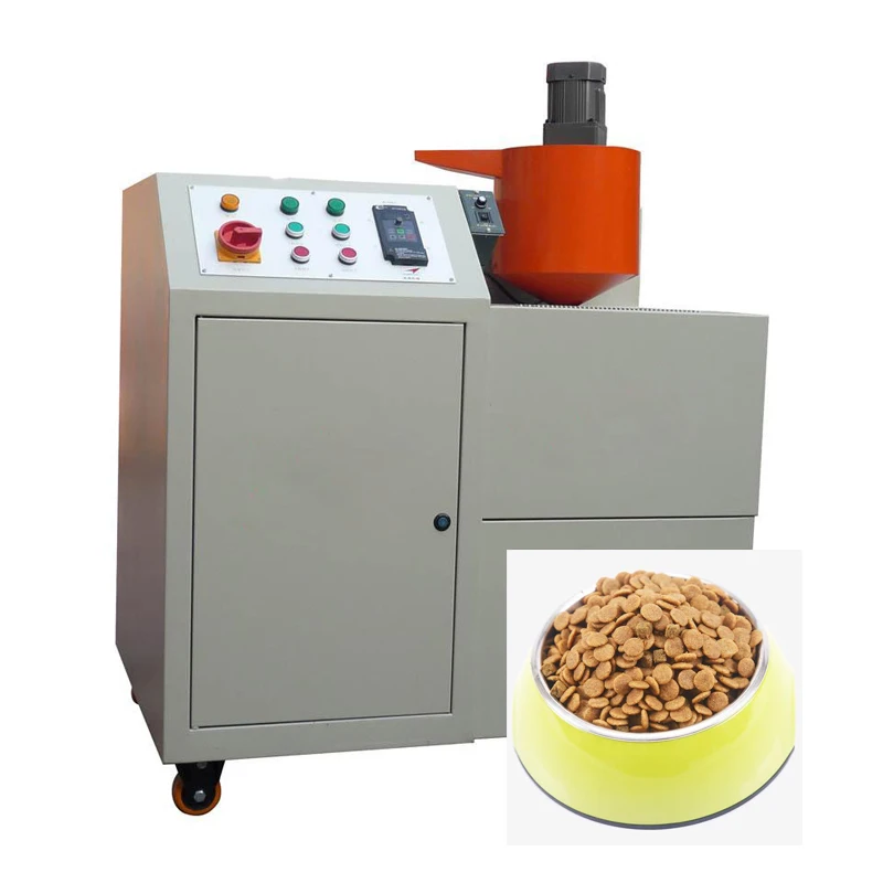 Экструдер для сухих продуктов для кошек, машина для производства корма для жевания собак