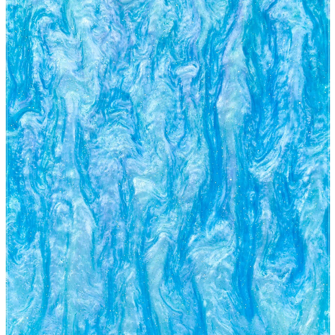 3mm 1/8 in Custom blue starry sky patterned acrylic sheet for furniture signage