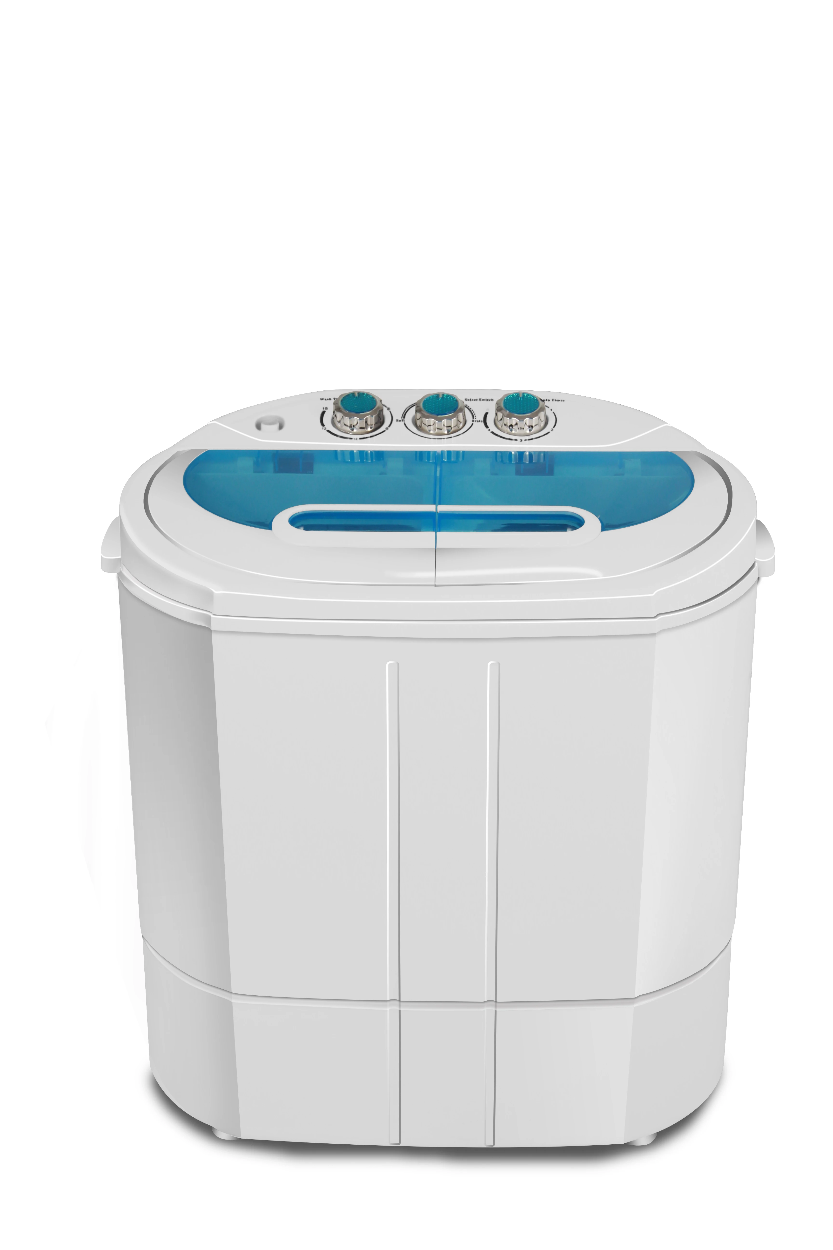 twin tub semi automatic mini washer with spin drying/baby washing machine/Aluminum Copper motor