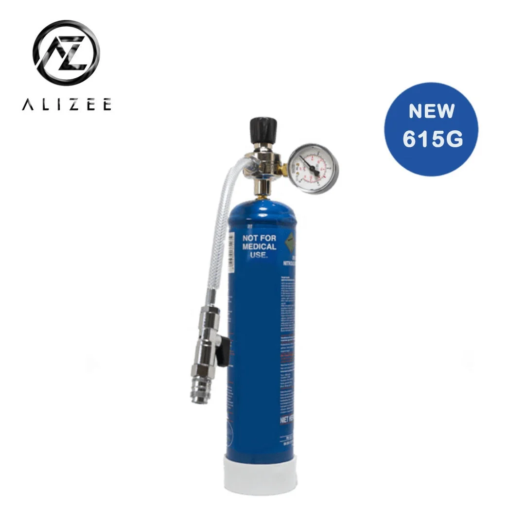 0.96L TPED certified whip smart 615g cream chargers factory direct sales