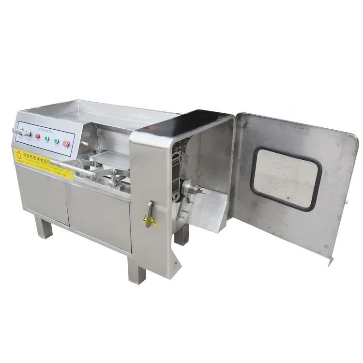 Stainless steel frozen meat dicer cube cutting machine chicken diced machine