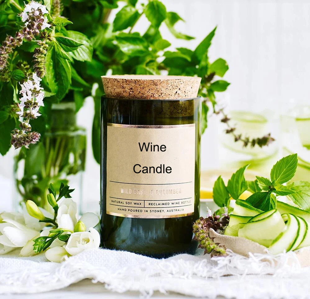 Home Perfume Spray Custom Decorative Nature Soy Wax Scented Luxury Glass Candle