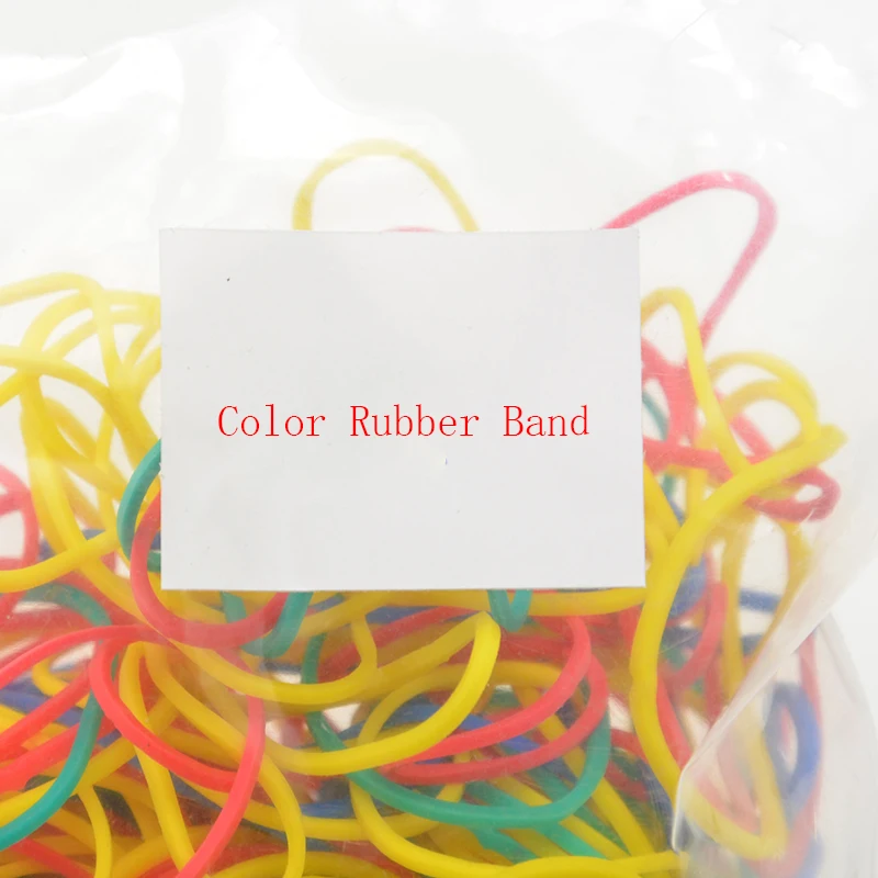 Factory Directly Sale Anti-aging Rubberband Manufacture Supplier Synthetic Color Rubber Bands for Stationery Office School