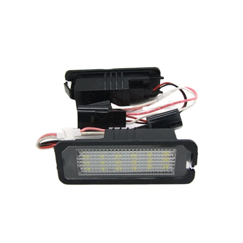 X  License plate lamp is applicable to for Volkswagen Golf 4 / 5 6 VW led license  Assembly