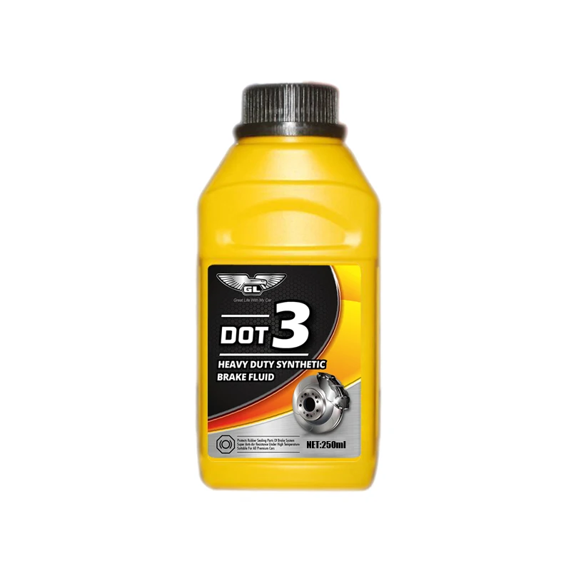 Hot selling wagner brake fluid dot3 oil with MSDS