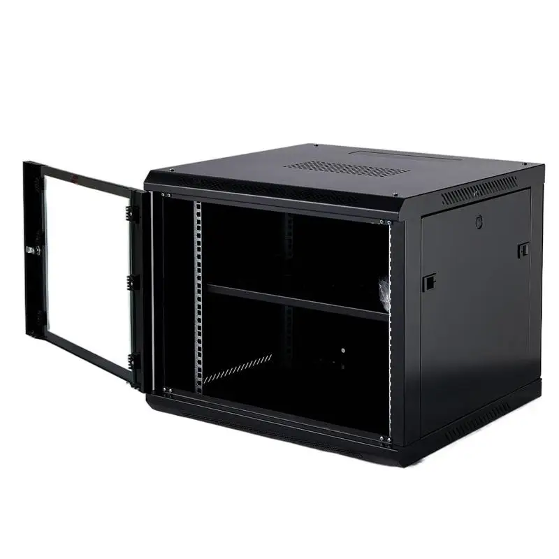 19inch 9U Assembled Wall-Mounted Small internet DDF Server Rack Metal Telegram Network cabinet