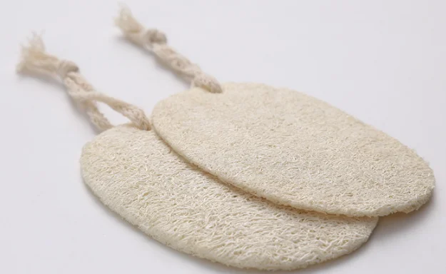  100% отшелушивающие губчатые прокладки из натуральной махровой ткани Luffa скребки для тела