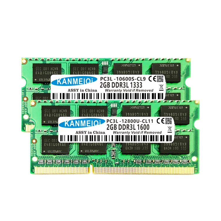 ОЗУ KANMEIQi DDR3 2 ГБ/1333 МГц для ноутбуков с хорошим рынком в Анголе