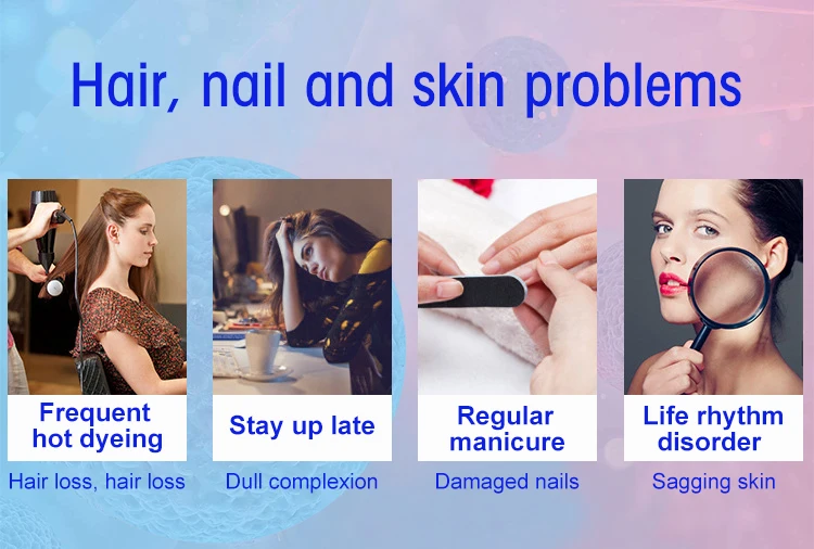 Лидер продаж, витамин для волос, жевательные конфеты, без сахара, жевательные резинки для волос