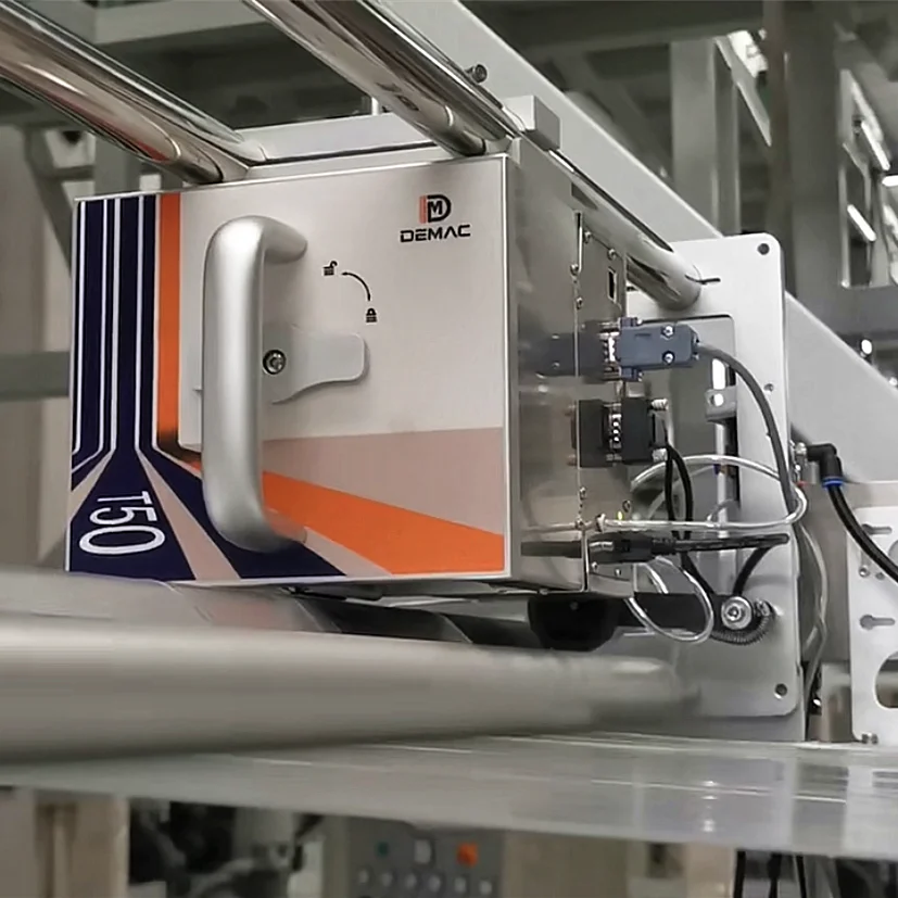 DEMAC T30 TTO Printer 32mm Thermal Transfer Overprinter Date Shfit bar Qr Code Printing Machine for Flow Pack