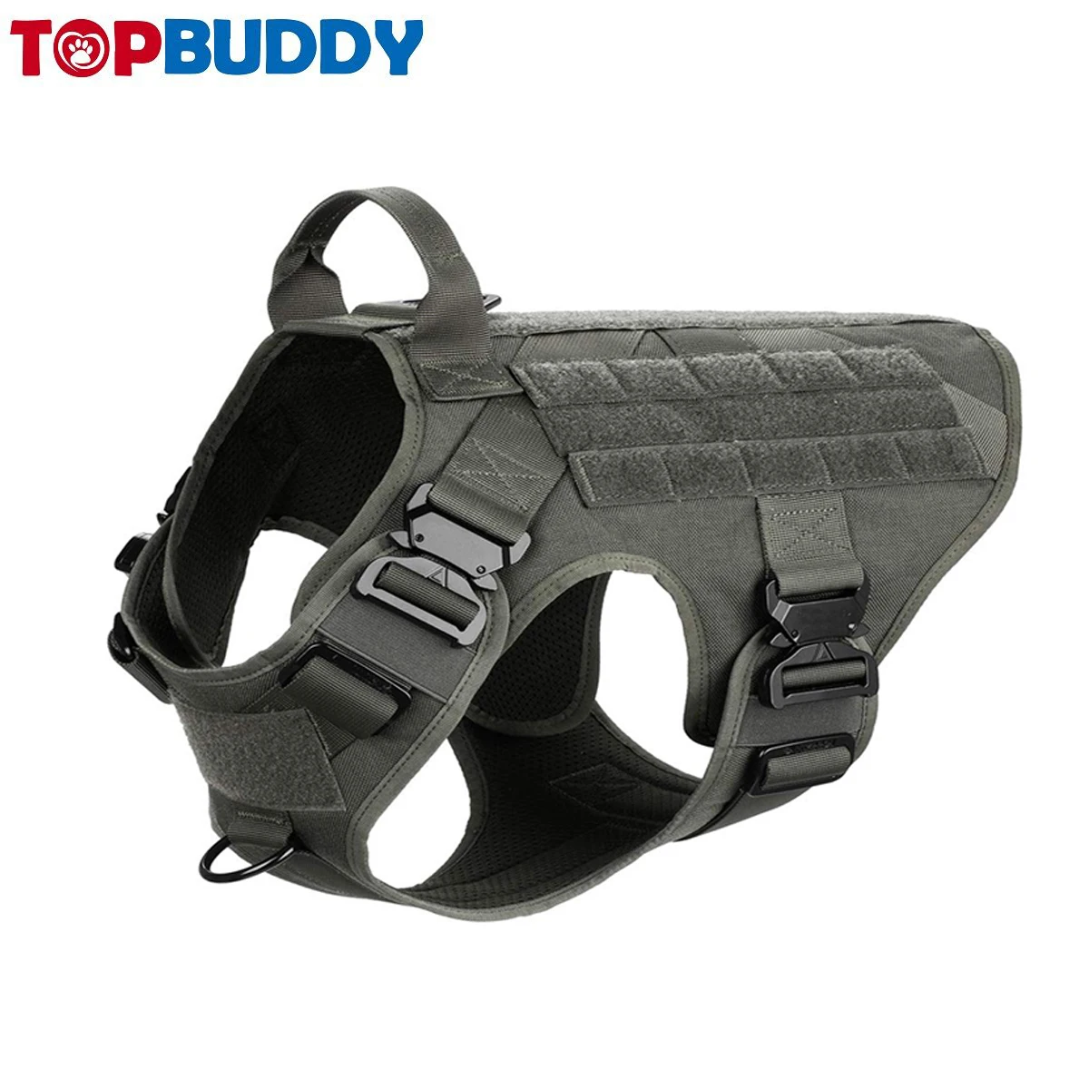 High quality Customized Tactical Dog Harness K9 Working Dog Vest