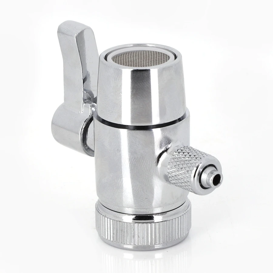 2023 Factory Faucet Valve Diverter Sink Valve Water Tap Faucet Splitter Adapter Home Bathroom Kitchen Diverter