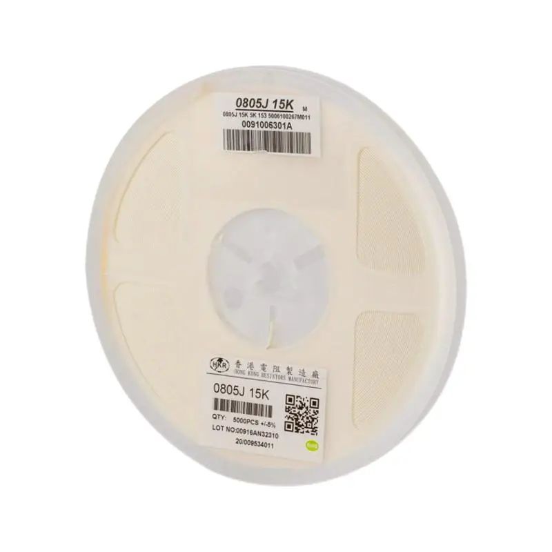Original HKR brand Ceramic Chip Capacitor 0805  1/8W  0603 1/10W 0402 1/16W SMD Thick Film Chip Resistor