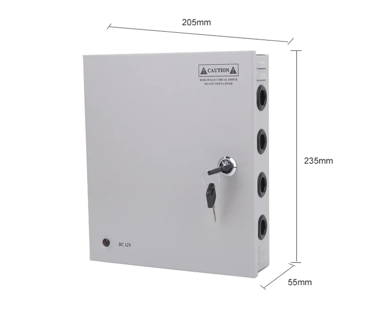 
cctv power supply 12v 5a 60w cctv 9ch power box 