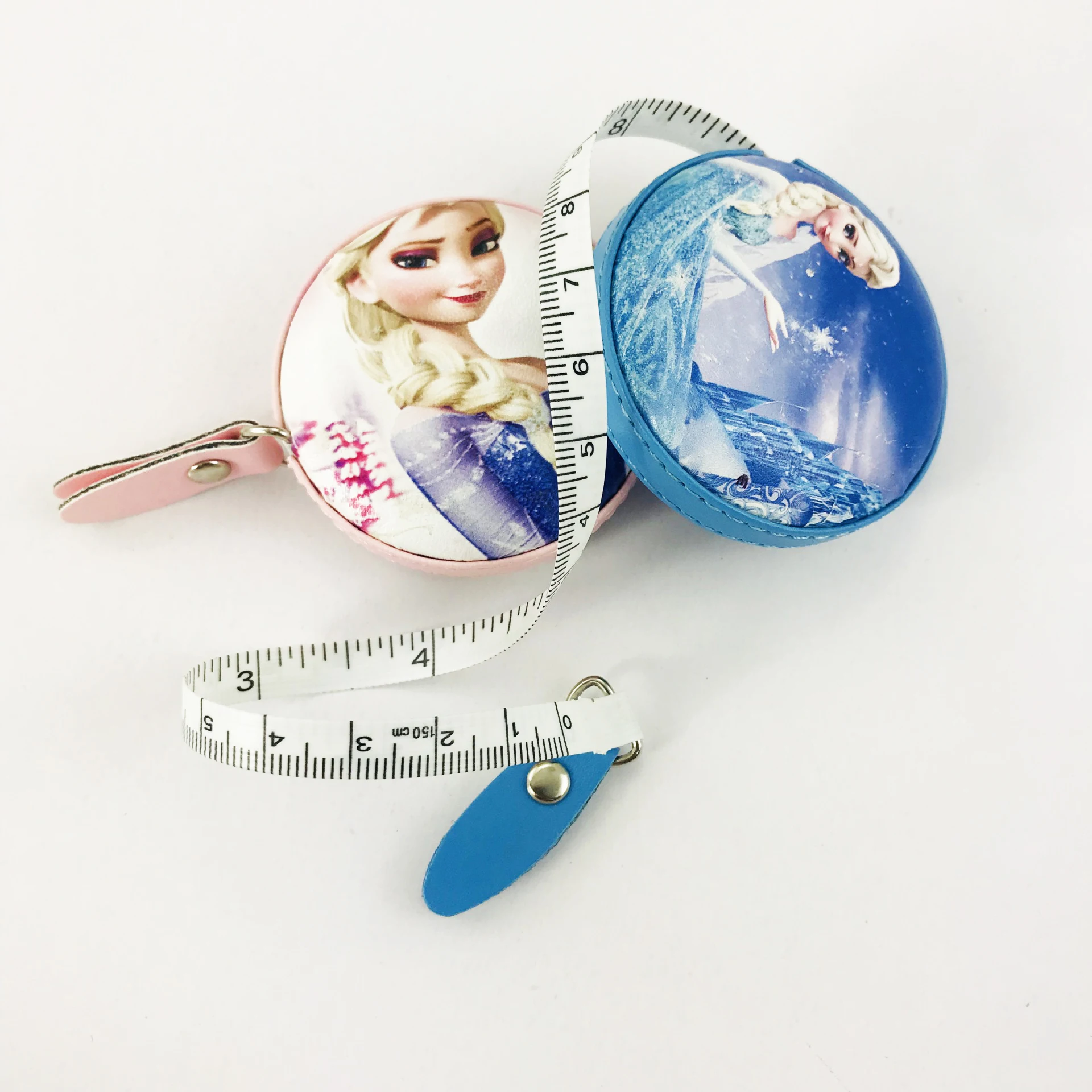 Custom Logo Full Printing sublimation 1.5M mini Leather tape measure for promotion gift