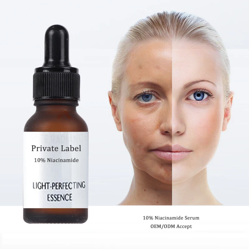 OEM Organic Facial Repair personal care Glow Niacinamide Dew Drops Brightening Face Serum high quality cosmetics for whitening