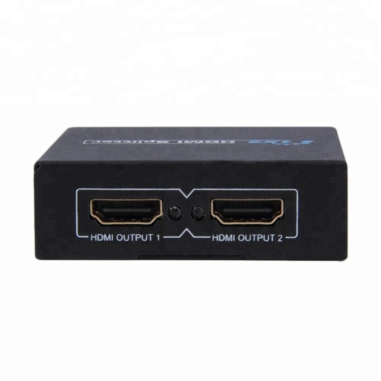 HDMI Splitter 1 in 2 out Adapter 4K HDMI Switch 3D Splitter Power Signal Amplifier HDMI Switcher for PS3 HDTV DVD