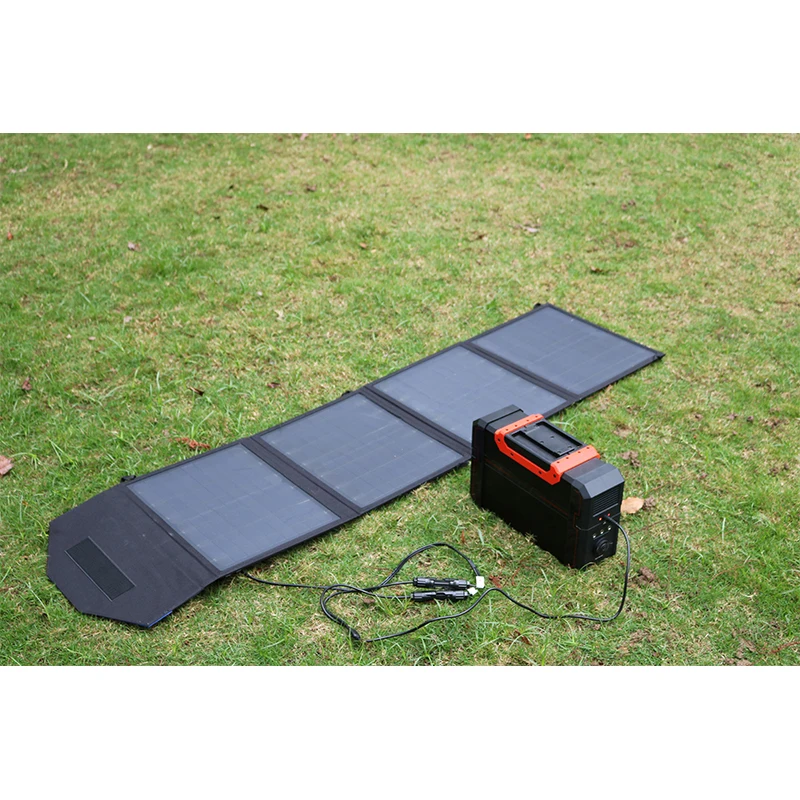 Pure Sine Wave 450w AC portable power bank lithium battery power station 110v/220v green power backup