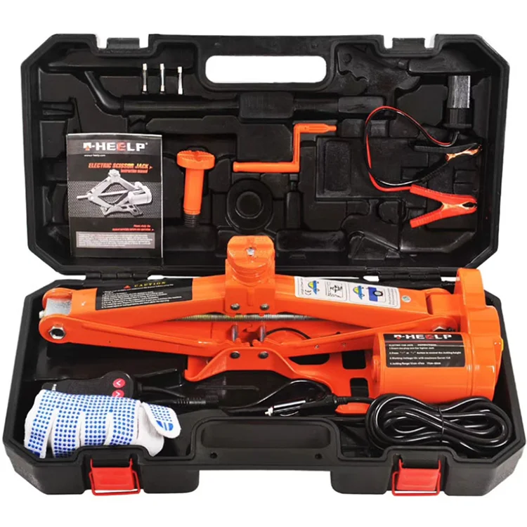 
Wholesales 12V 3 Tons Car Electric Jacks Tire Replacing Tool Hydraulic Floor Jack Set Impact Wrench Auto Lifting Repair Tool 
