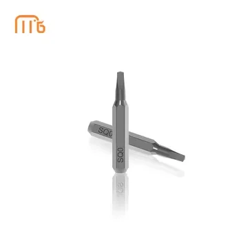 Factory wholesale supports customized s2 28mm square screwdriver bit high quality Phosphate Ash SQ0 SQ1 SQ2 screwdriver bit