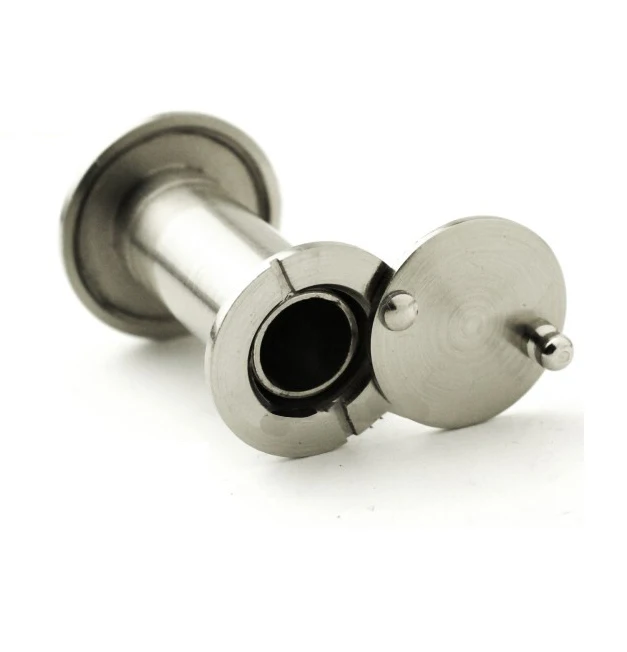 Visual Monitor Heavy Duty Pure Copper Peep Holes For Door With Privacy Cover