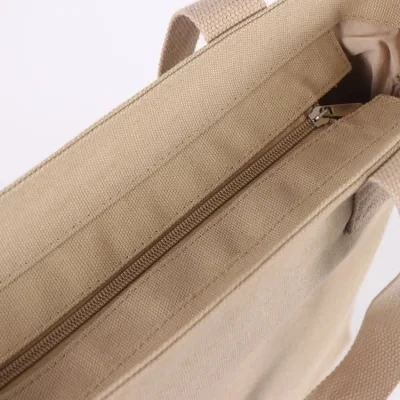 Wholesale Organic Muslin Calico White Canvas Cotton Drawstring Tote Bag Small Cotton Linen Blend Custom Tote Bag