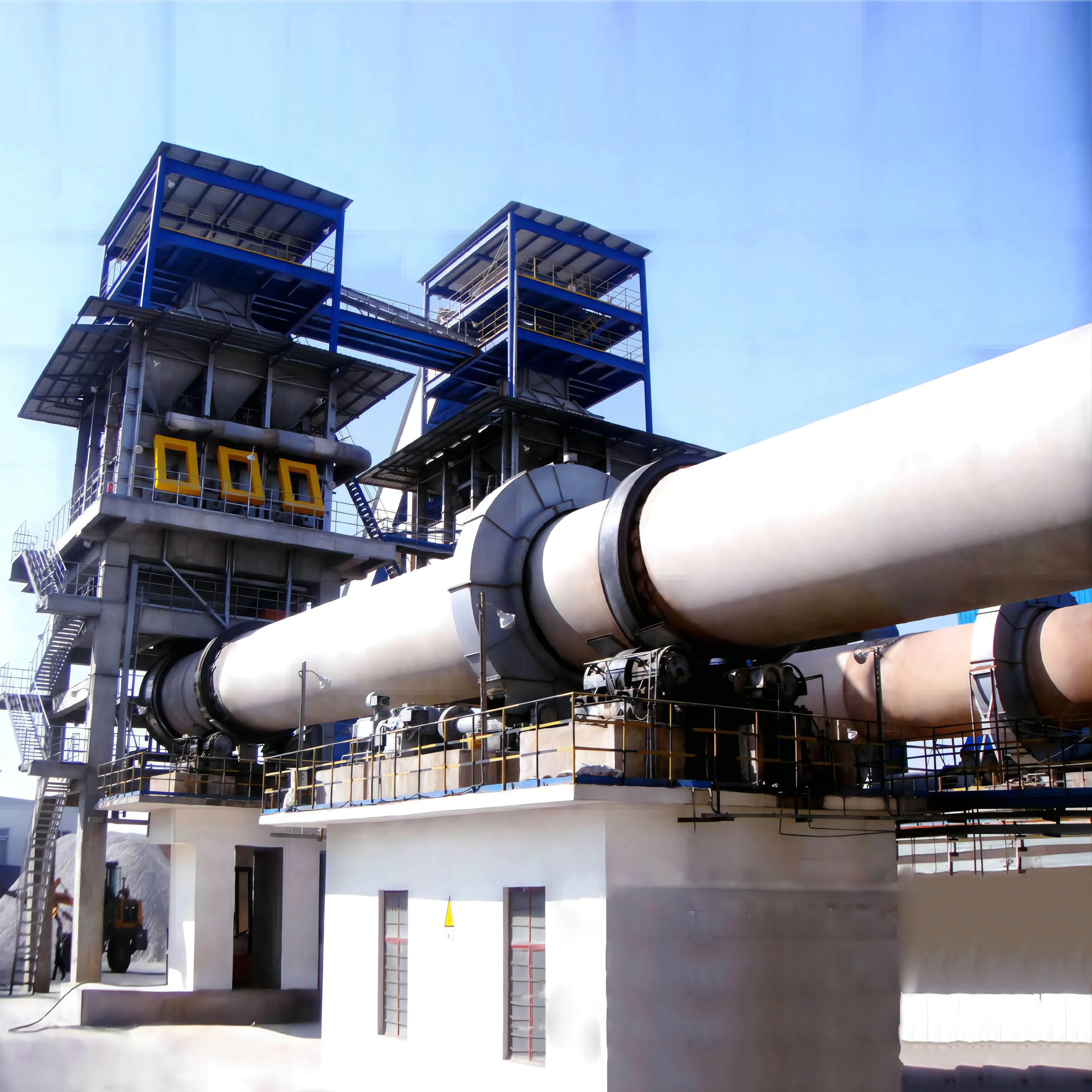 Tongli 100-500t/d rotary lime kiln Metallurgy Rotary Kiln